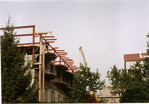 Nadstavba bytového domu na Jaseňovej č.10