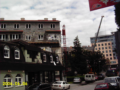 Nadstavba bytových domov na Miletičovej ul. 48 - 54 a Kvetnej ul. 26 - 32